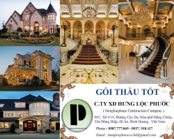 Thầu xây dựng nhà trọn gói tại Bình dương , TP HỒ CHÍ MINH